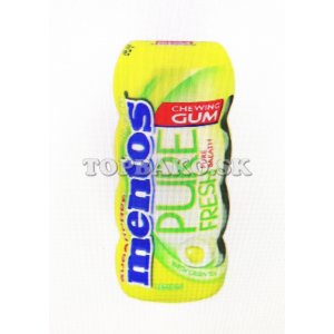 Mentos Gum Bottle Fruit Lemon